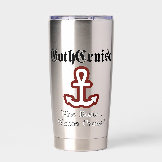 GothCruise Nice Boats Coffee Mug Insulated Tumbler (Front)