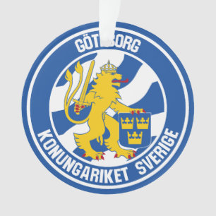 Gothenburg Round Emblem Ornament