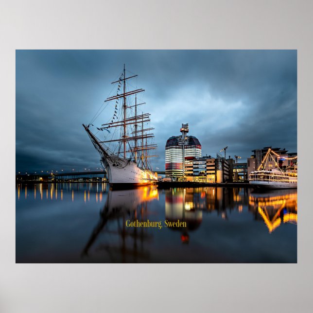 Gothenburg, Sweden Port Poster (Front)