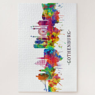 Gothenburg Sweden Skyline Jigsaw Puzzle