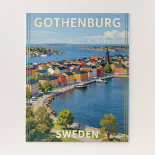 Gothenburg Sweden West Coast City Landscape Jigsaw Puzzle