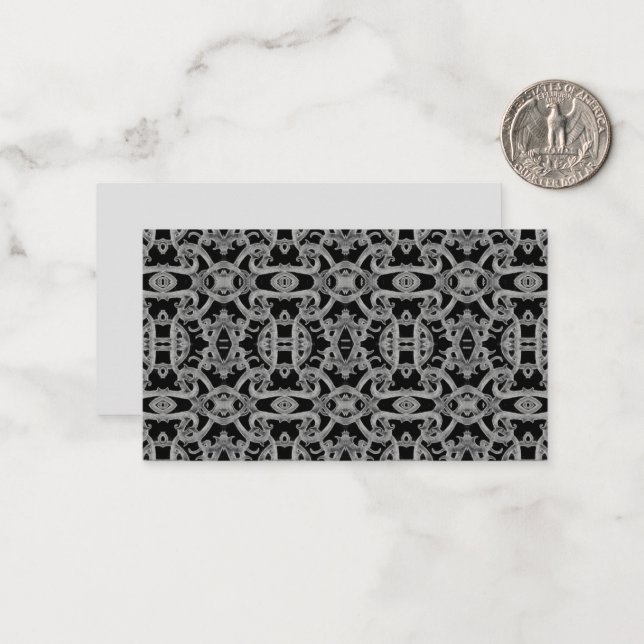 GOTHIC 3.5x2 Flat Card / Horizontal (Front/Back In Situ)