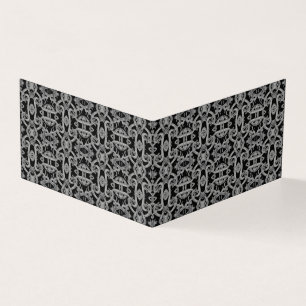 GOTHIC 7x2 Flat Card / Horizontal Book Fold