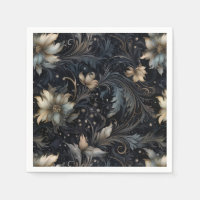 Gothic Abstract Floral Pattern 