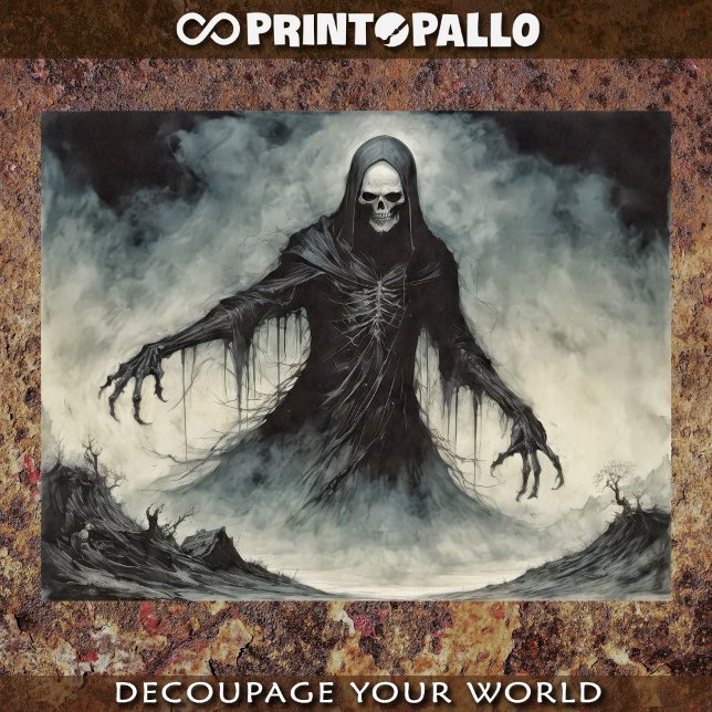 Gothic Angel of Death harvesting souls  Tissue Paper (Creator Uploaded)