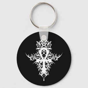 Gothic Ankh Keychain