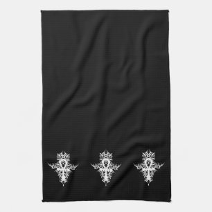 Gothic Ankh Kitchen Towel