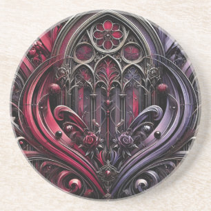 Gothic Arches Sandstone Coaster