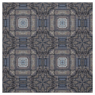 Gothic Architecture Pattern Fabric