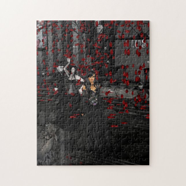 Gothic Ball Room Puzzle (Vertical)