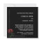 Gothic Barbed Wire Rose Wedding Invitation