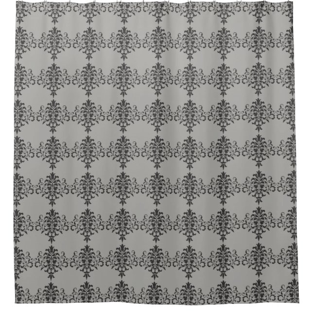 Gothic Baroque Design in Black and Grey (Front)