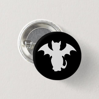 GOTHIC BAT CAT PIN