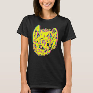 Gothic Bat Nocturnal Animal Mammal Chiroptera Bat T-Shirt