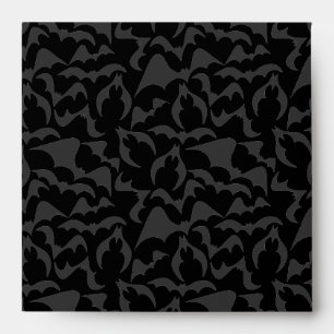Gothic Bats Vampire Pattern Envelope