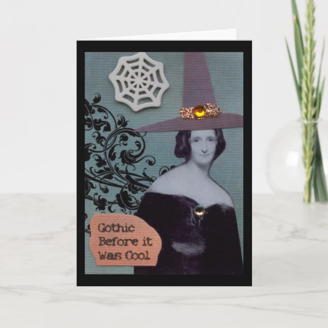 Gothic Before it Was Cool Card (Front)