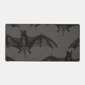 Gothic Black Bats - Gaming, Dorm, Office Desk Mat