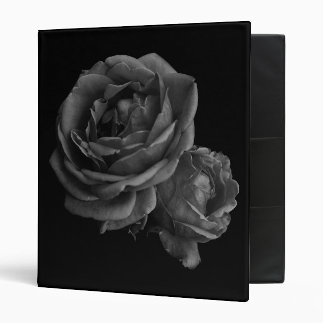 Gothic Black Roses Binder (Front/Inside)