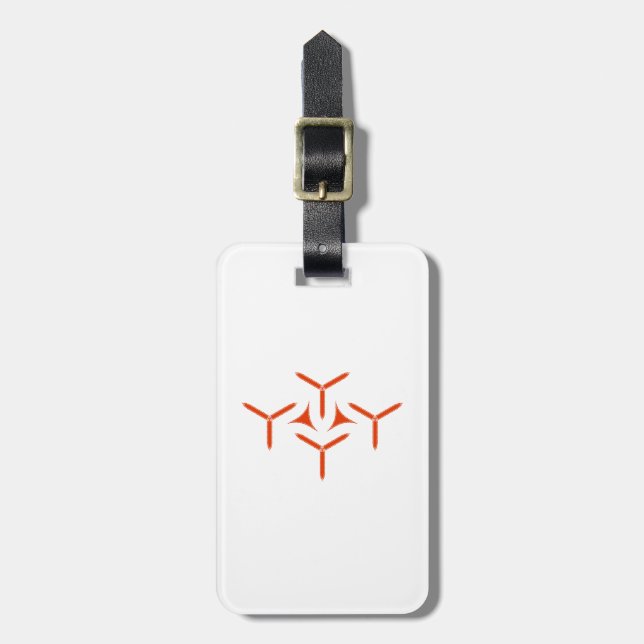 Gothic Blade Luggage Tag (Front Vertical)