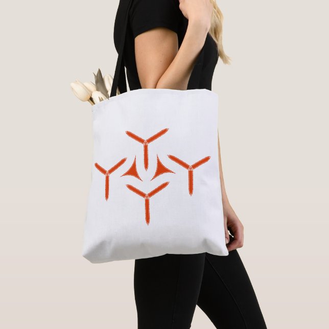 Gothic Blade Tote Bag (Close Up)