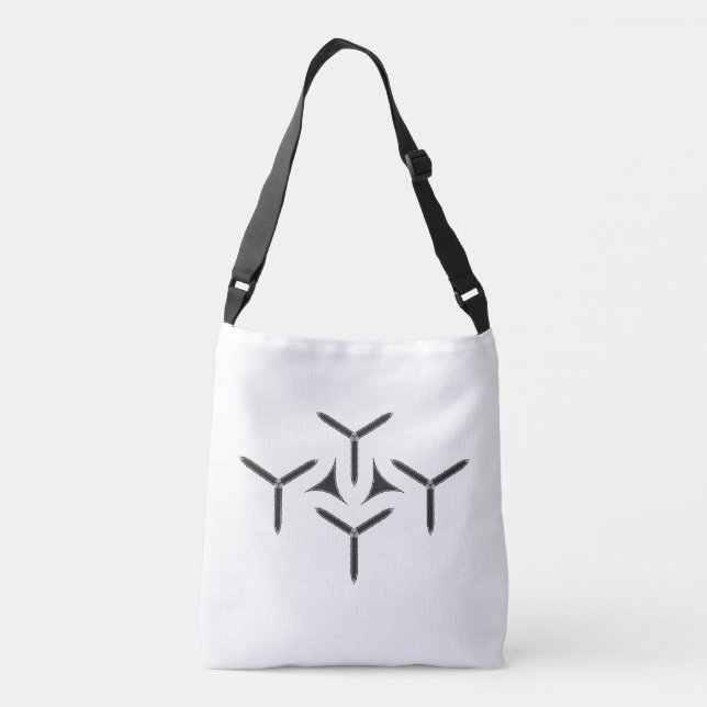 Gothic Blade Tote Bag (Back)