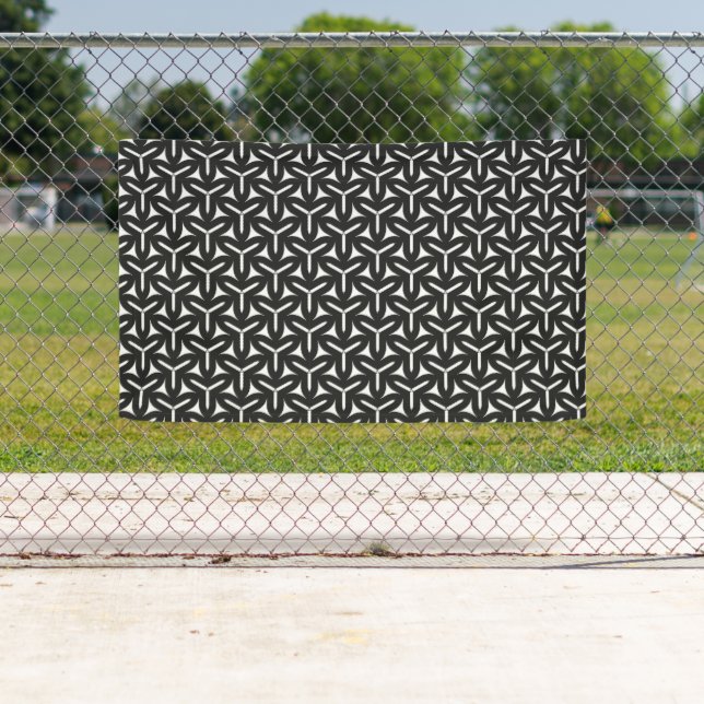 Gothic Blades Pattern Banner (Insitu)
