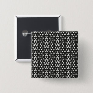 Gothic Blades Pattern Button