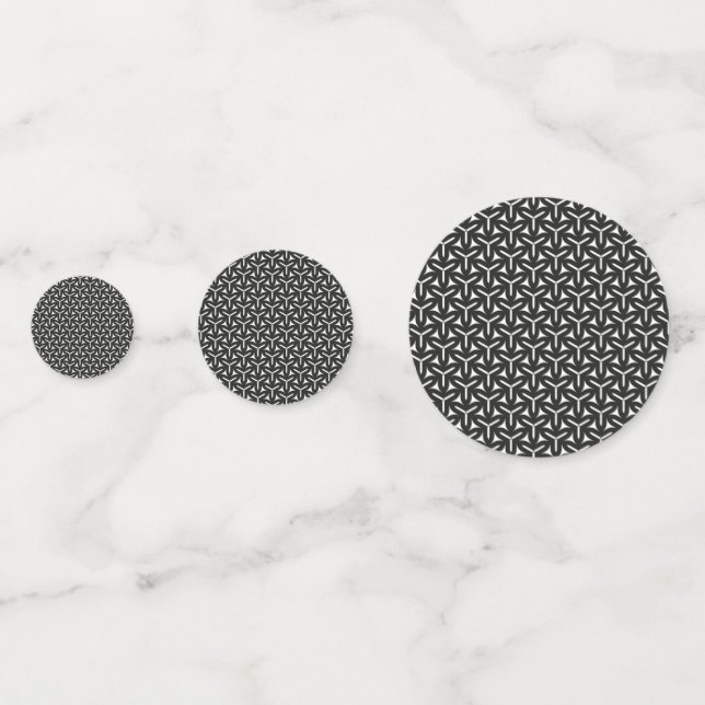 Gothic Blades Pattern Confetti (Fronts)