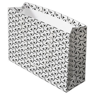 Gothic Blades Pattern Large Gift Bag