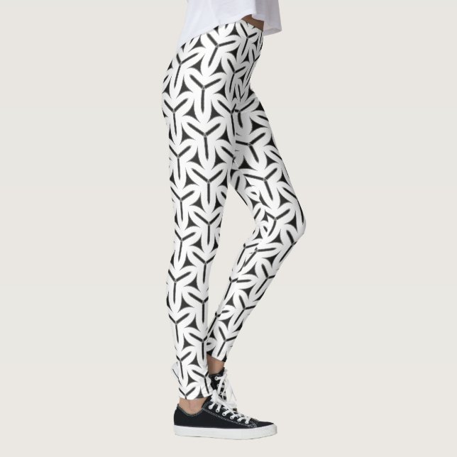 Gothic Blades Pattern Leggings (Right)