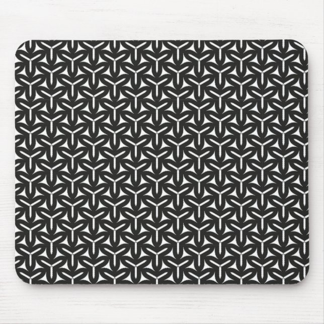 Gothic Blades Pattern Mouse Pad (Front)