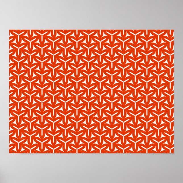 Gothic Blades Pattern Poster (Front)
