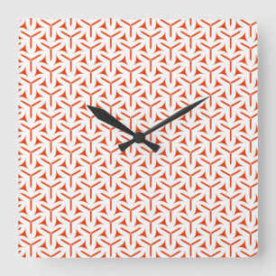 Gothic Blades Pattern Round Clock