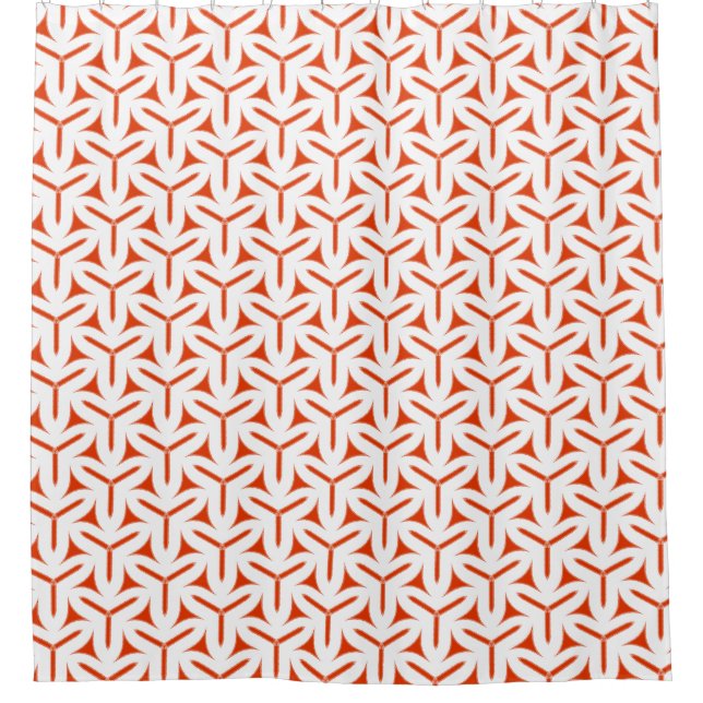 Gothic Blades Pattern Shower Curtain (Front)