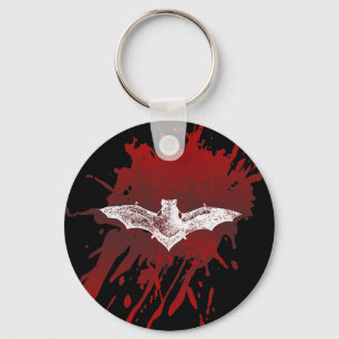 GOTHIC BLOODY BAT VAMPIRE KEYCHAIN