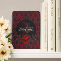 Gothic Bloody Rose Monogram