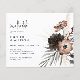 Gothic Boho Save the Date 