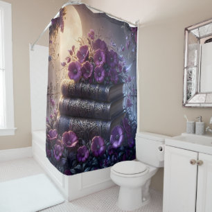 Gothic Book Purple Floral