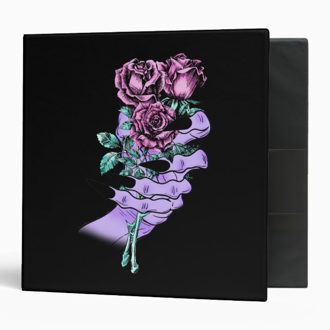 Gothic Bouquet Binder (Front/Inside)