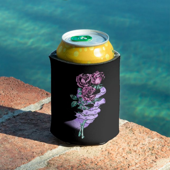 Gothic Bouquet Cozy Can Cooler (In Situ Pool)