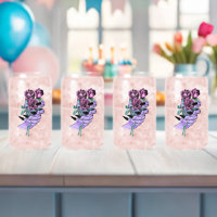 Gothic Bouquet Glasses