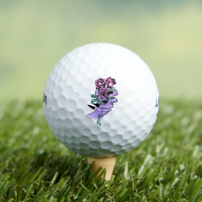 Gothic Bouquet Golf Balls (Insitu Tee)