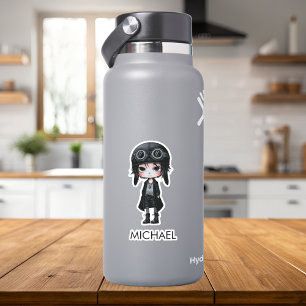 Gothic Boy Pilot Anime Cartoon kids Personalized