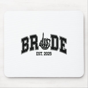 Gothic Bride Groom 2025 Spooky Halloween Couples M Mouse Pad