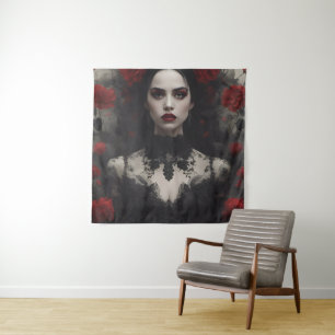Gothic Bride Tapestry