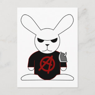 Gothic Bunnies Bruno Postcard