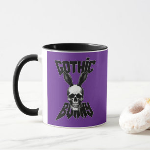 Gothic Bunny – Dark Easter Art - caneca Mug