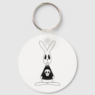 Gothic Bunny Lucien Keychain
