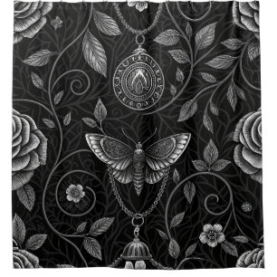 Gothic Butterfly Floral Pattern (3)