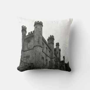 Gothic Castle Throw Pillow